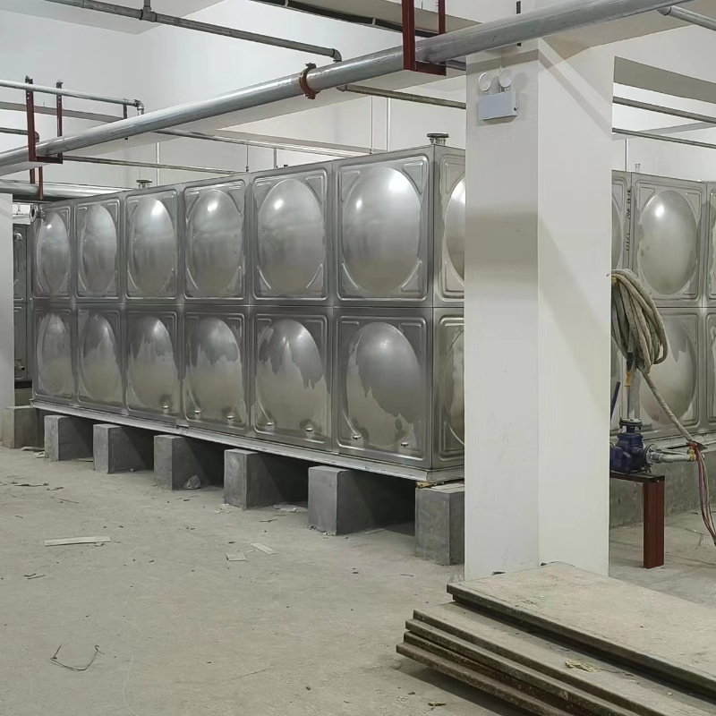 河北省邢台市任城區人防水箱安裝完成