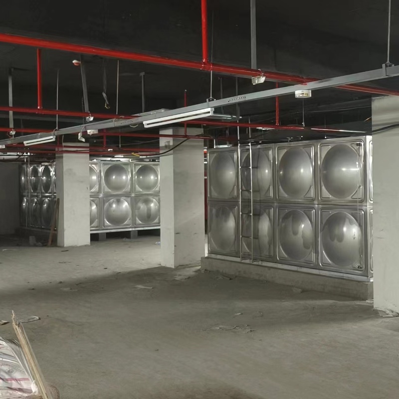 天津人防（fáng）水箱項目安裝完成